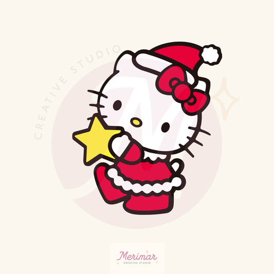 HK Santa Star SVG