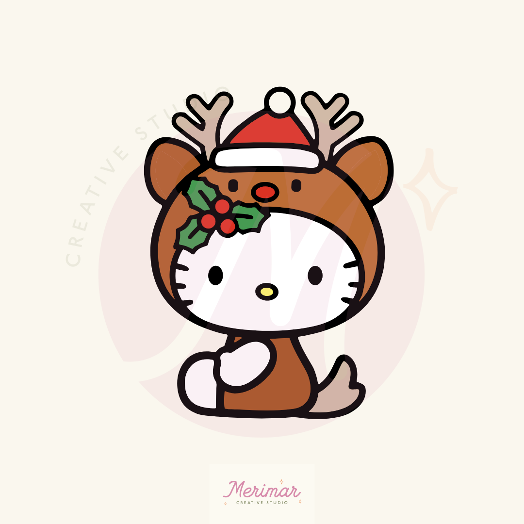 HK Reindeer SVG