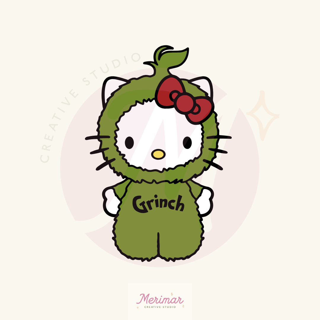HK Green Christmas SVG