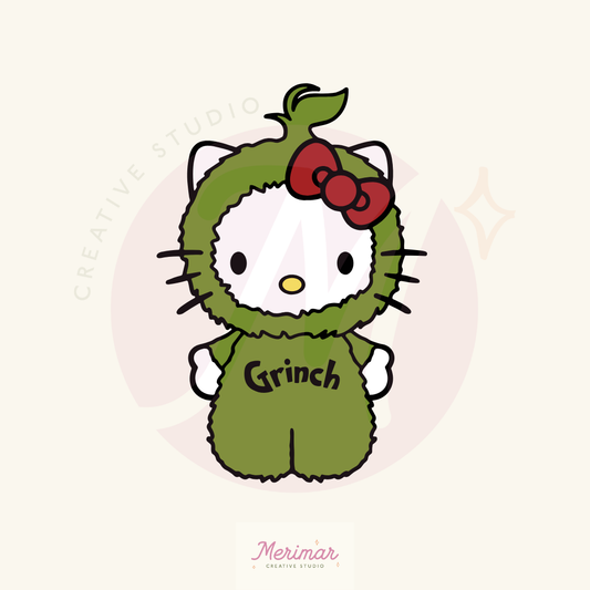 HK Green Christmas SVG