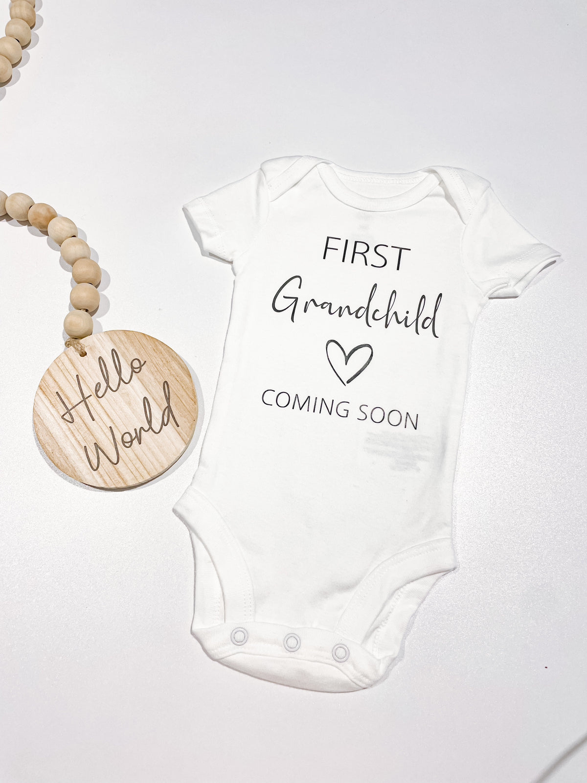 Baby Announcement Bodysuit